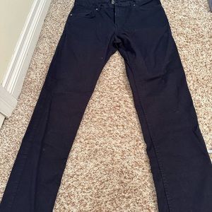Dark H&M straight leg slim fit denim.  Size 30.